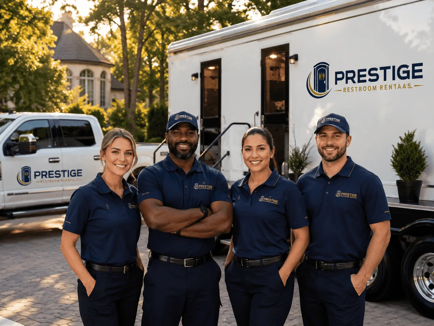 Trusted Luxury Portable Restrooms company in Taft, OK